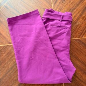 Boden Women's Vibrant Purple Dress Pants